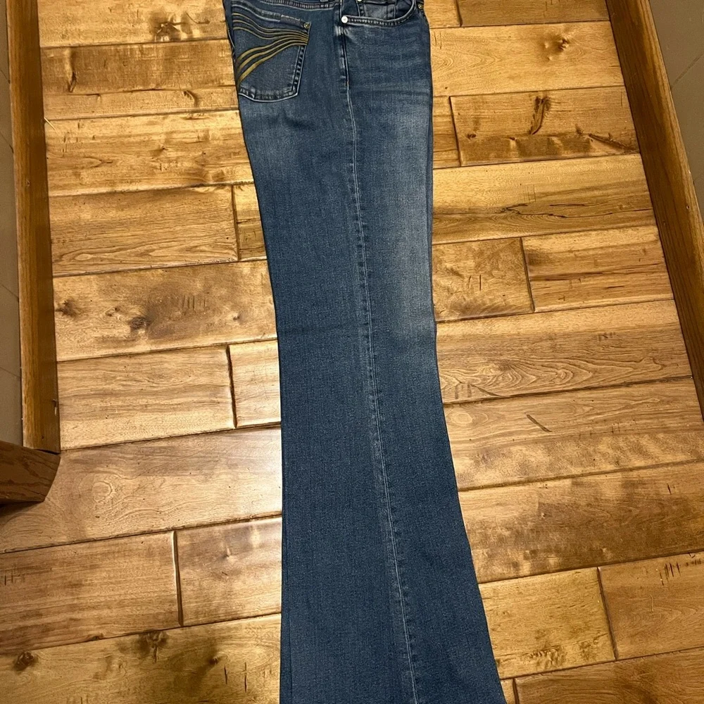 NWOT 30x36 Starched 7 For All Mankind Dojo Trouser - Picture 3 of 5
